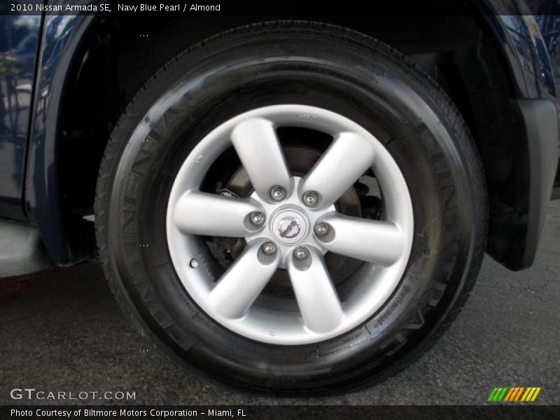 Navy Blue Pearl / Almond 2010 Nissan Armada SE