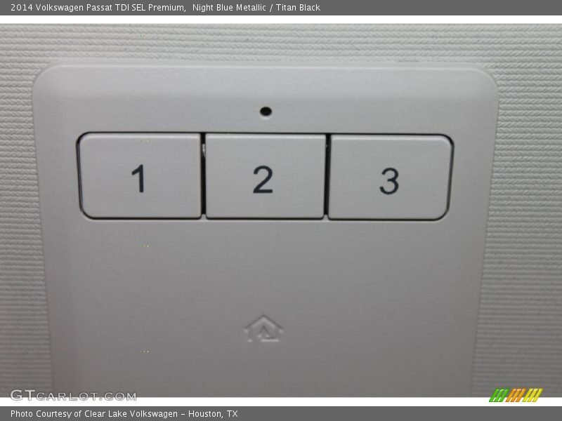 Night Blue Metallic / Titan Black 2014 Volkswagen Passat TDI SEL Premium