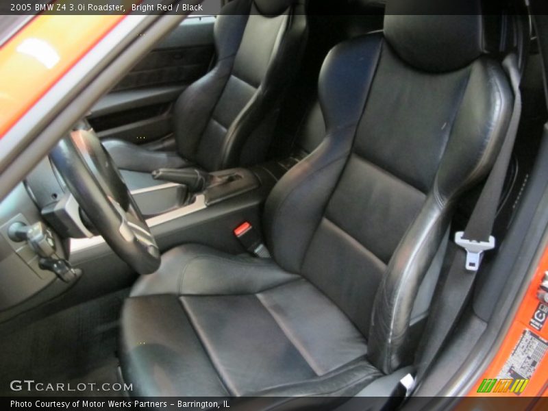 Front Seat of 2005 Z4 3.0i Roadster