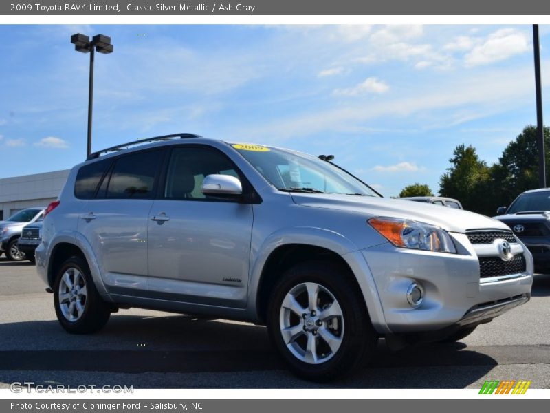 Classic Silver Metallic / Ash Gray 2009 Toyota RAV4 Limited