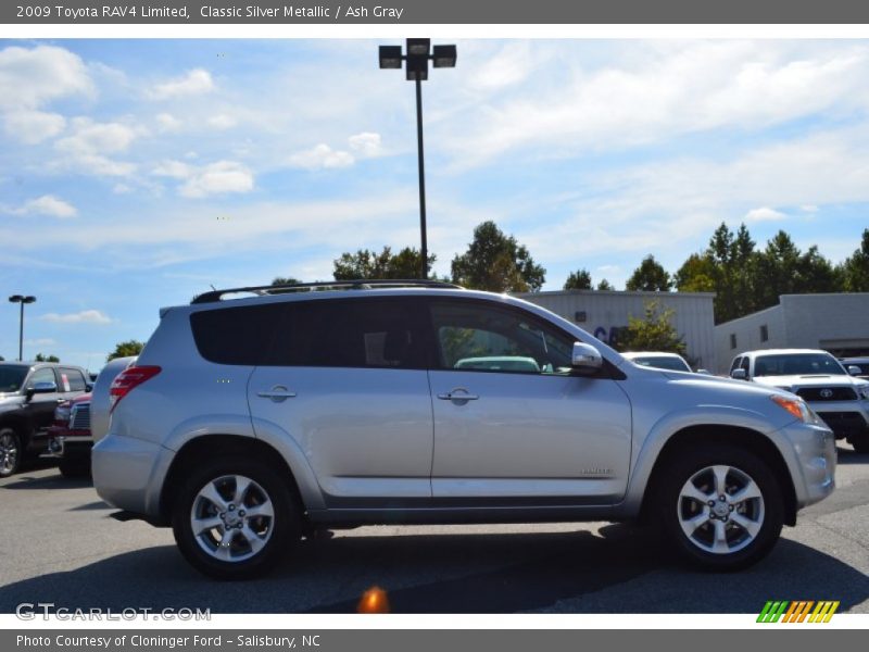 Classic Silver Metallic / Ash Gray 2009 Toyota RAV4 Limited