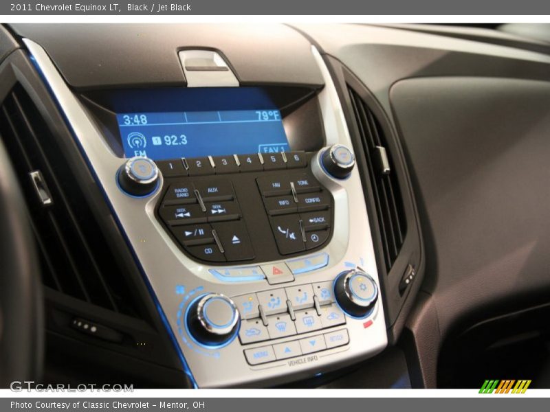 Black / Jet Black 2011 Chevrolet Equinox LT