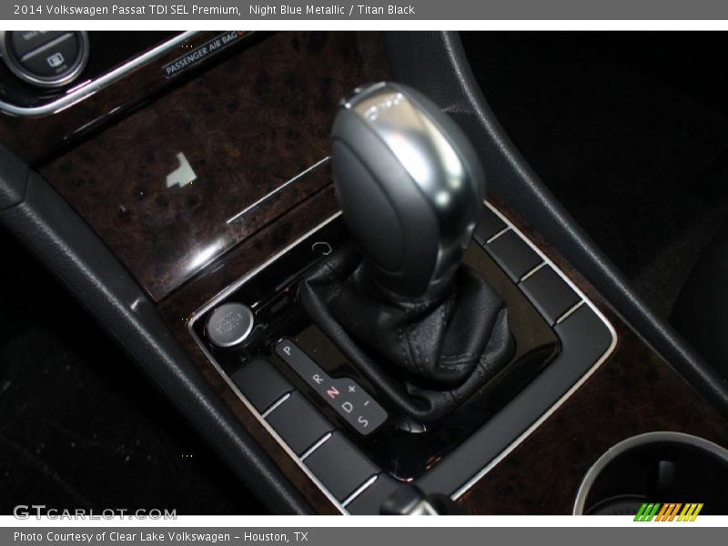 Night Blue Metallic / Titan Black 2014 Volkswagen Passat TDI SEL Premium