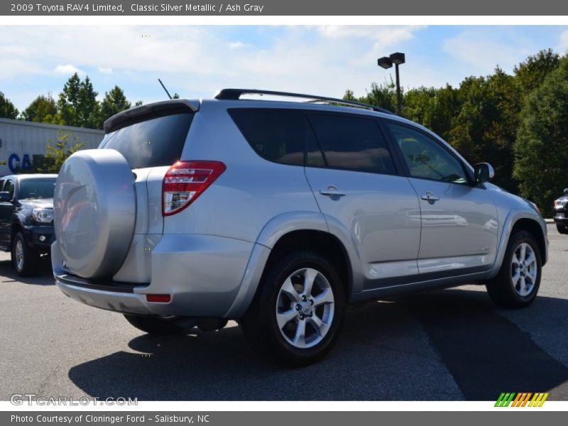 Classic Silver Metallic / Ash Gray 2009 Toyota RAV4 Limited
