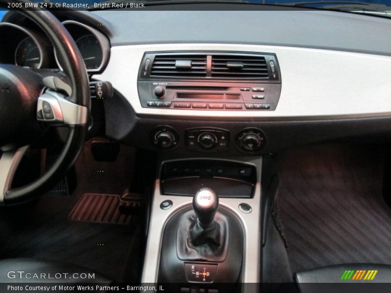 Controls of 2005 Z4 3.0i Roadster