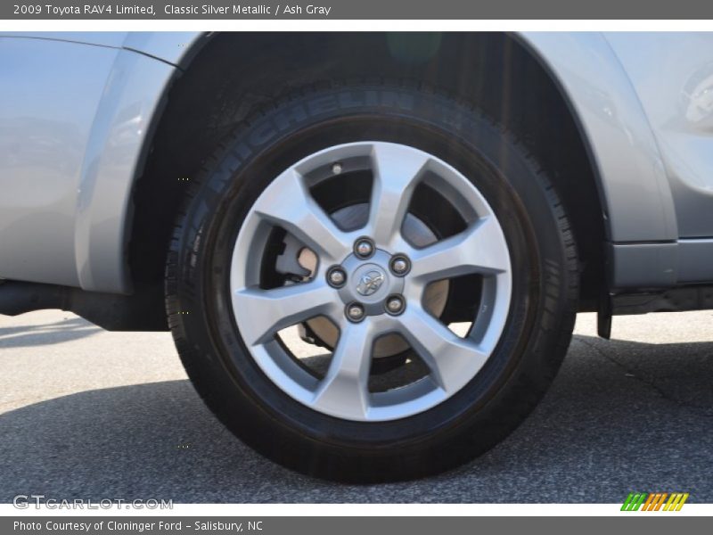 Classic Silver Metallic / Ash Gray 2009 Toyota RAV4 Limited