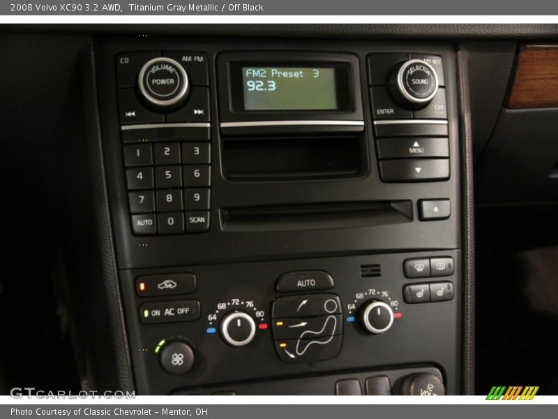 Controls of 2008 XC90 3.2 AWD