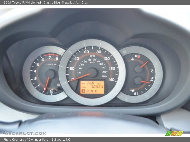 Classic Silver Metallic / Ash Gray 2009 Toyota RAV4 Limited