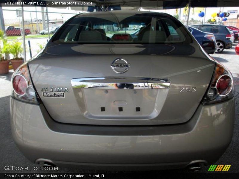Saharan Stone / Blonde 2012 Nissan Altima 2.5 S