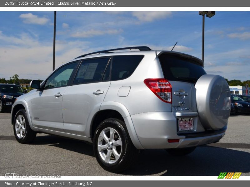 Classic Silver Metallic / Ash Gray 2009 Toyota RAV4 Limited