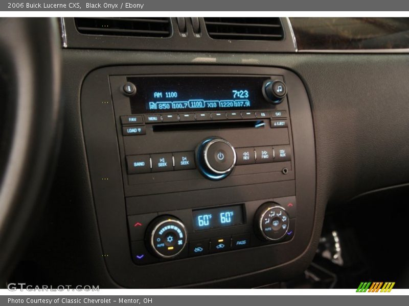 Black Onyx / Ebony 2006 Buick Lucerne CXS