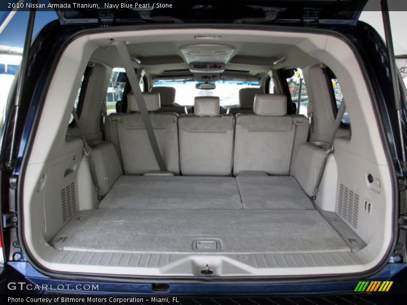 Navy Blue Pearl / Stone 2010 Nissan Armada Titanium
