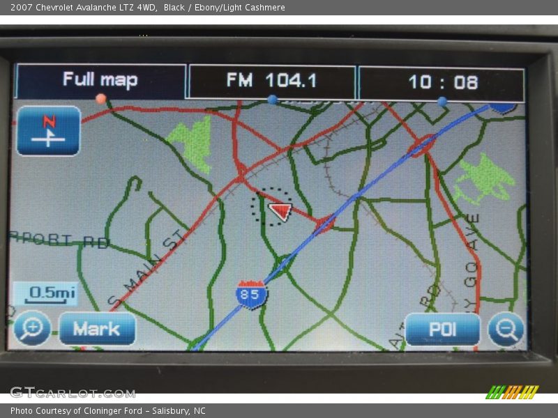 Black / Ebony/Light Cashmere 2007 Chevrolet Avalanche LTZ 4WD