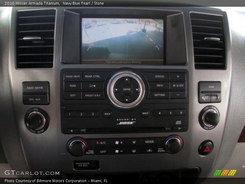 Navy Blue Pearl / Stone 2010 Nissan Armada Titanium