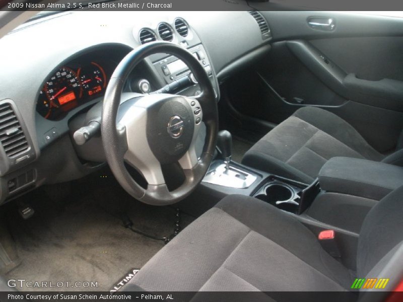 Red Brick Metallic / Charcoal 2009 Nissan Altima 2.5 S