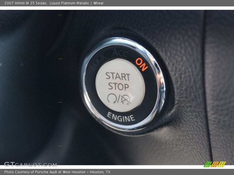 Liquid Platinum Metallic / Wheat 2007 Infiniti M 35 Sedan