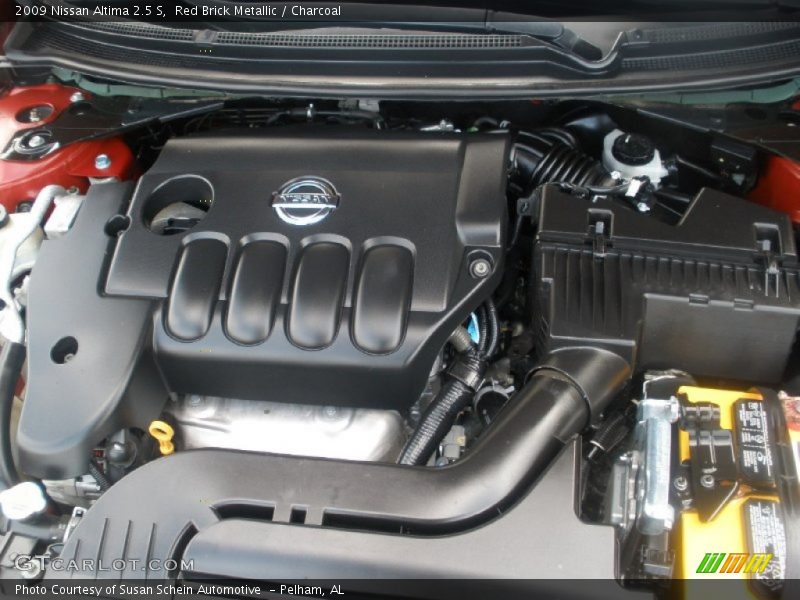 Red Brick Metallic / Charcoal 2009 Nissan Altima 2.5 S