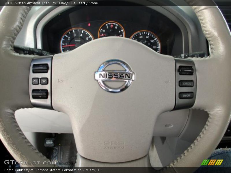 Navy Blue Pearl / Stone 2010 Nissan Armada Titanium