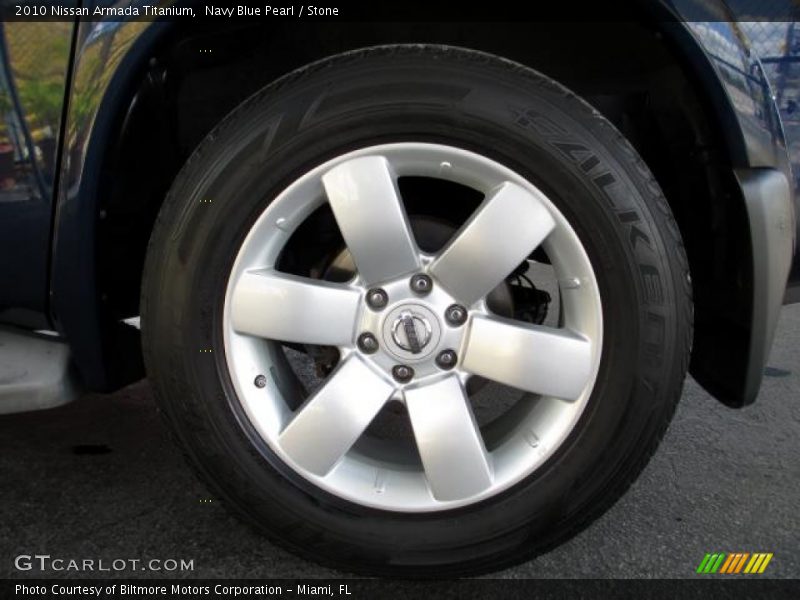 Navy Blue Pearl / Stone 2010 Nissan Armada Titanium