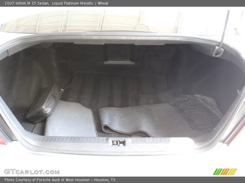 Liquid Platinum Metallic / Wheat 2007 Infiniti M 35 Sedan