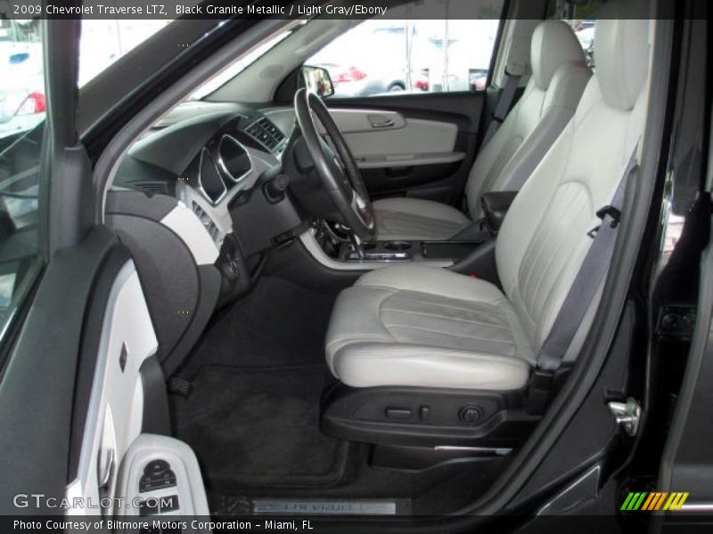 Black Granite Metallic / Light Gray/Ebony 2009 Chevrolet Traverse LTZ