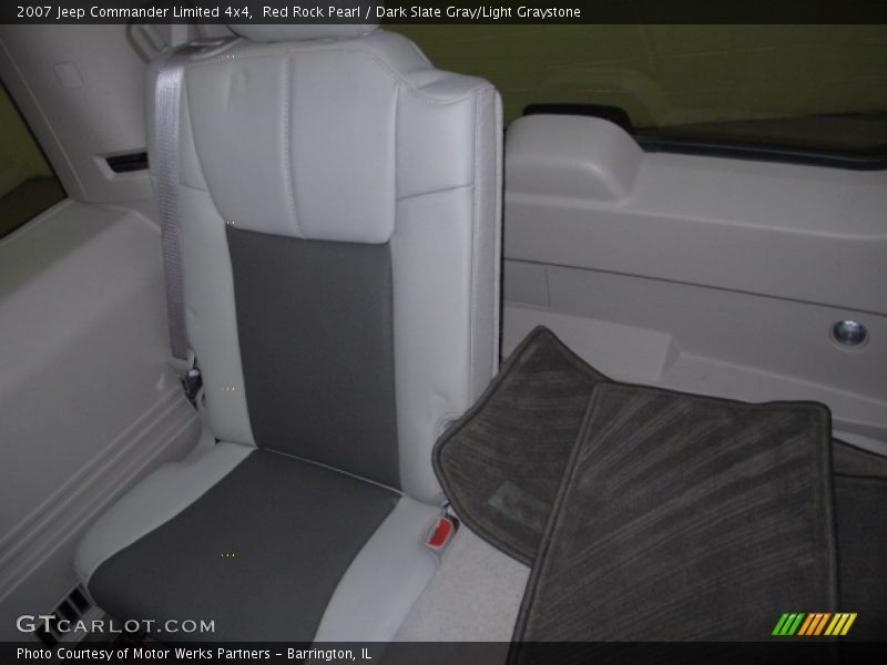 Red Rock Pearl / Dark Slate Gray/Light Graystone 2007 Jeep Commander Limited 4x4