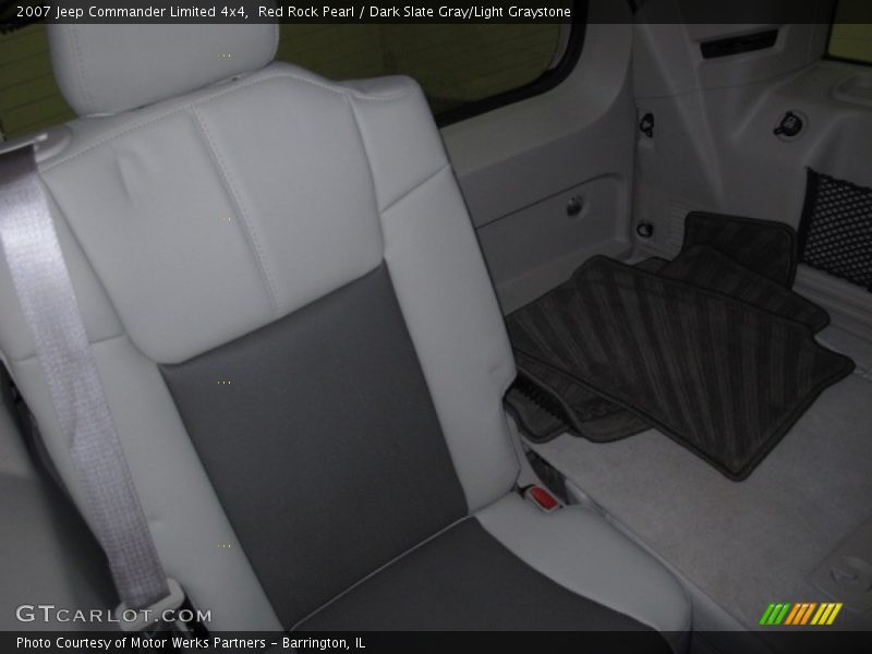 Red Rock Pearl / Dark Slate Gray/Light Graystone 2007 Jeep Commander Limited 4x4