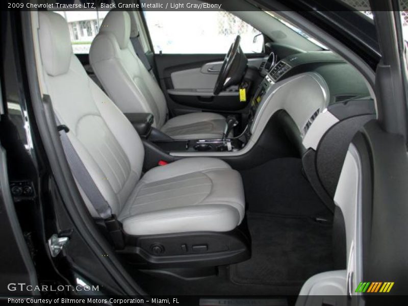 Black Granite Metallic / Light Gray/Ebony 2009 Chevrolet Traverse LTZ