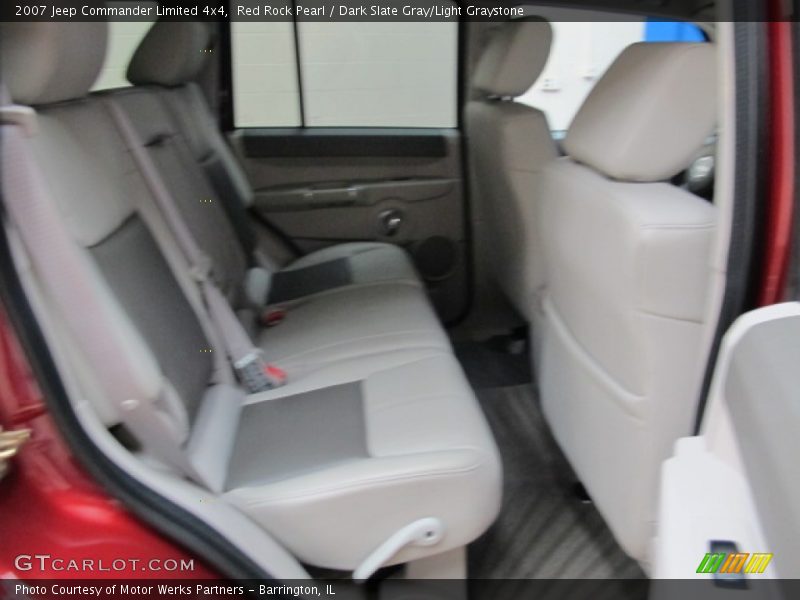 Red Rock Pearl / Dark Slate Gray/Light Graystone 2007 Jeep Commander Limited 4x4
