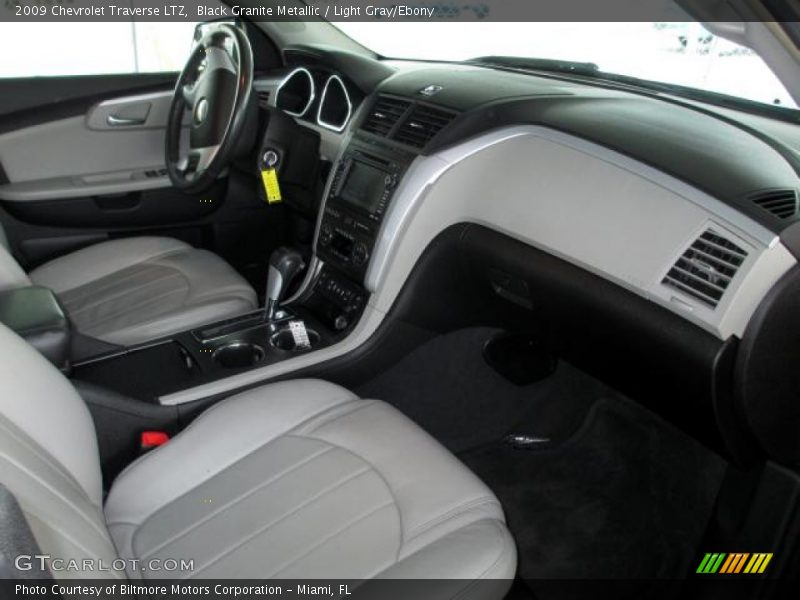 Black Granite Metallic / Light Gray/Ebony 2009 Chevrolet Traverse LTZ