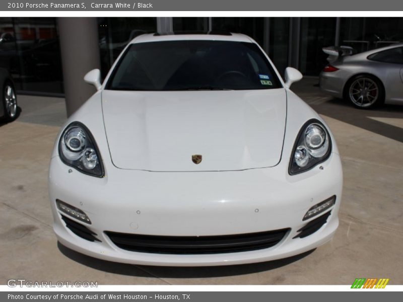 Carrara White / Black 2010 Porsche Panamera S