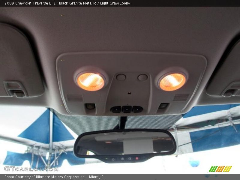 Black Granite Metallic / Light Gray/Ebony 2009 Chevrolet Traverse LTZ