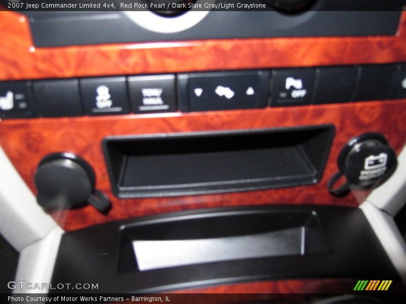 Red Rock Pearl / Dark Slate Gray/Light Graystone 2007 Jeep Commander Limited 4x4
