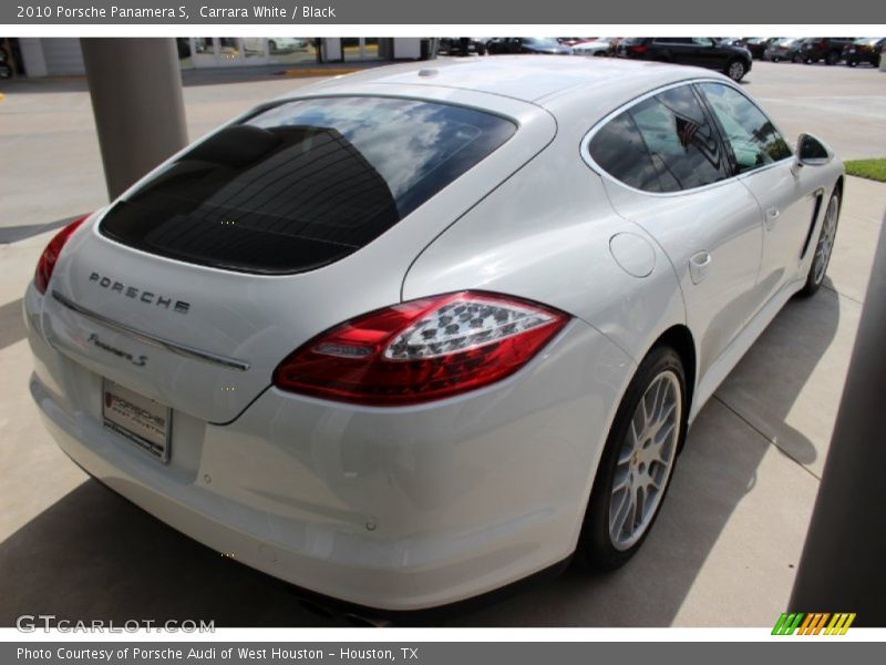 Carrara White / Black 2010 Porsche Panamera S