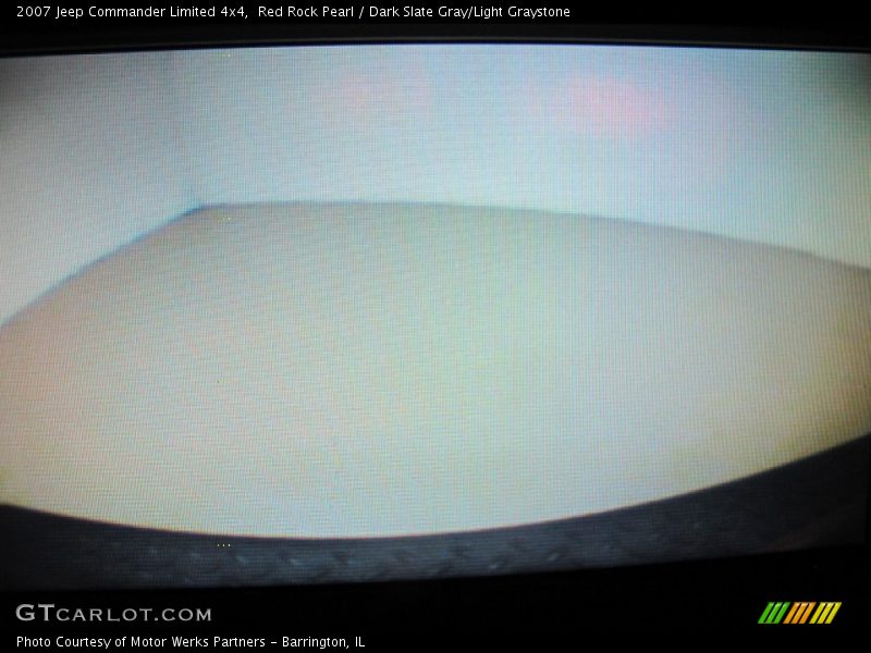 Red Rock Pearl / Dark Slate Gray/Light Graystone 2007 Jeep Commander Limited 4x4