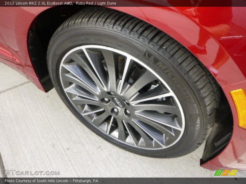 Ruby Red / Light Dune 2013 Lincoln MKZ 2.0L EcoBoost AWD