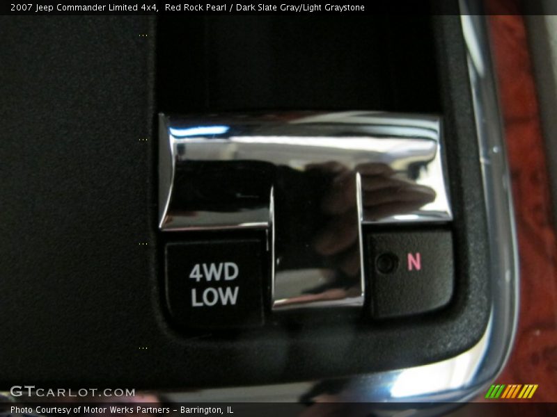 Red Rock Pearl / Dark Slate Gray/Light Graystone 2007 Jeep Commander Limited 4x4