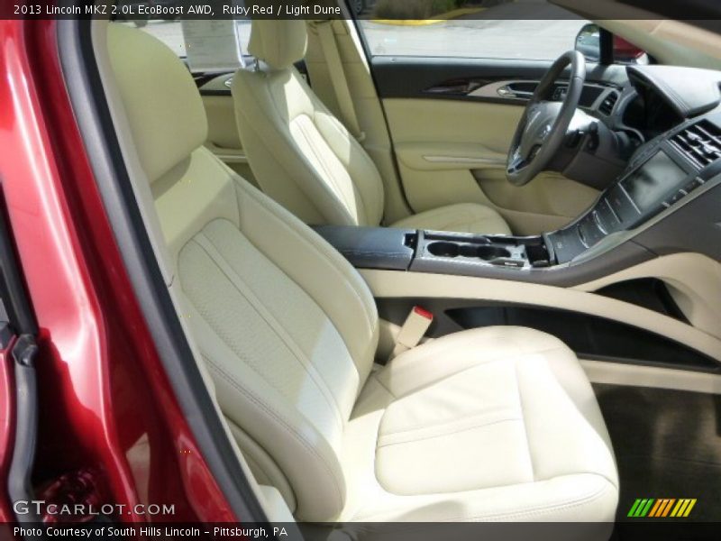 Ruby Red / Light Dune 2013 Lincoln MKZ 2.0L EcoBoost AWD