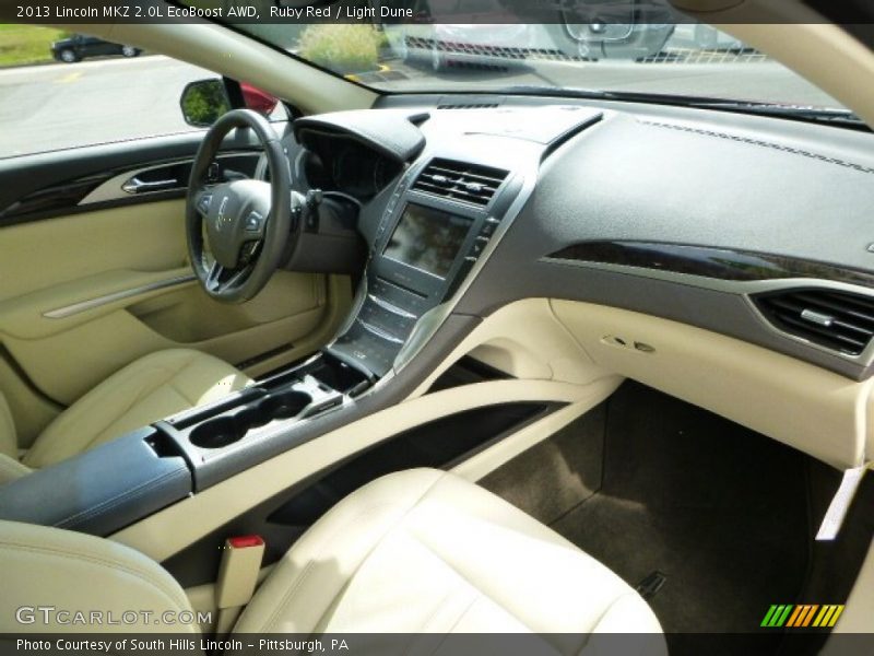 Ruby Red / Light Dune 2013 Lincoln MKZ 2.0L EcoBoost AWD