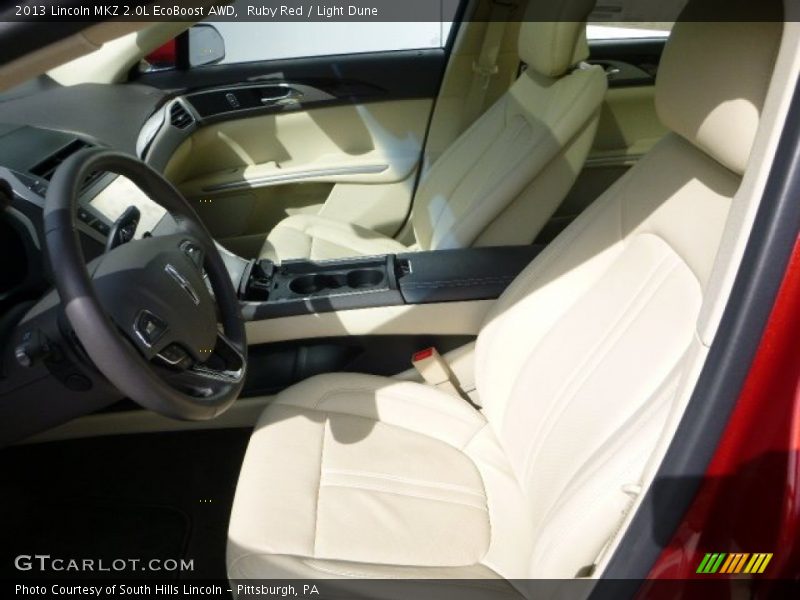 Ruby Red / Light Dune 2013 Lincoln MKZ 2.0L EcoBoost AWD