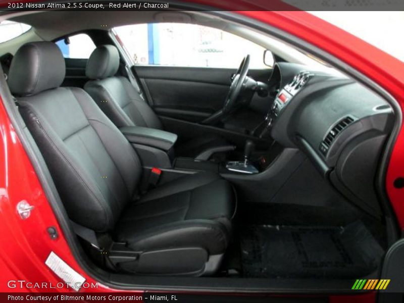 Red Alert / Charcoal 2012 Nissan Altima 2.5 S Coupe