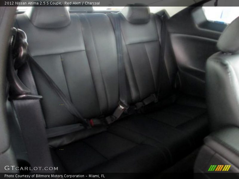 Red Alert / Charcoal 2012 Nissan Altima 2.5 S Coupe