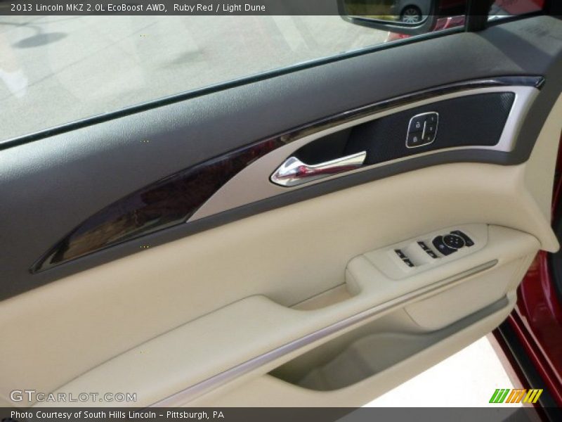 Ruby Red / Light Dune 2013 Lincoln MKZ 2.0L EcoBoost AWD
