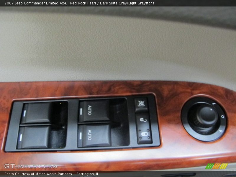 Red Rock Pearl / Dark Slate Gray/Light Graystone 2007 Jeep Commander Limited 4x4