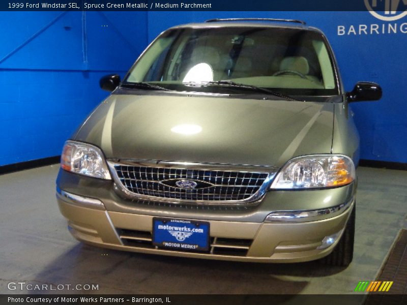 Spruce Green Metallic / Medium Parchment 1999 Ford Windstar SEL