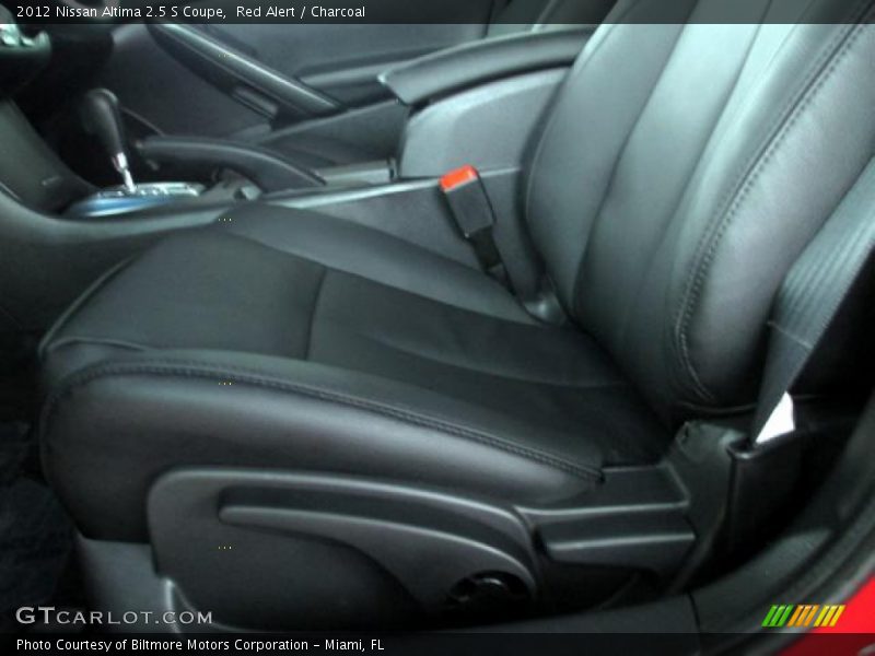 Red Alert / Charcoal 2012 Nissan Altima 2.5 S Coupe
