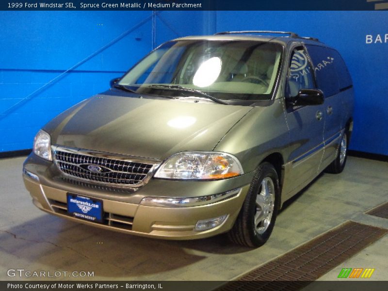 Spruce Green Metallic / Medium Parchment 1999 Ford Windstar SEL
