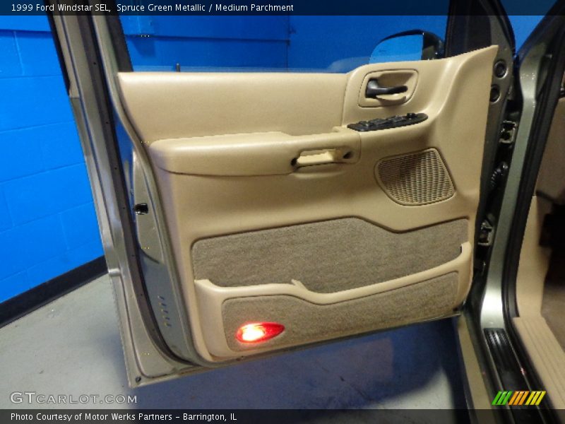 Spruce Green Metallic / Medium Parchment 1999 Ford Windstar SEL