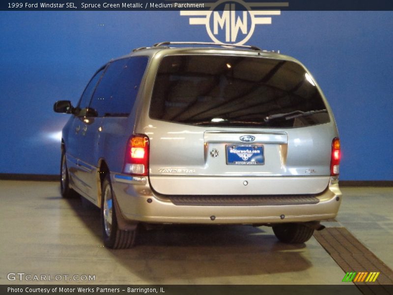 Spruce Green Metallic / Medium Parchment 1999 Ford Windstar SEL