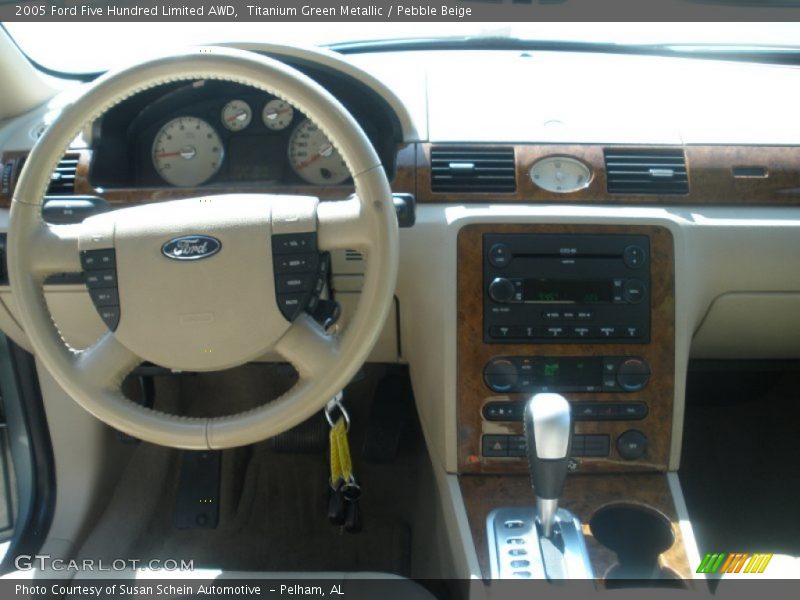Titanium Green Metallic / Pebble Beige 2005 Ford Five Hundred Limited AWD